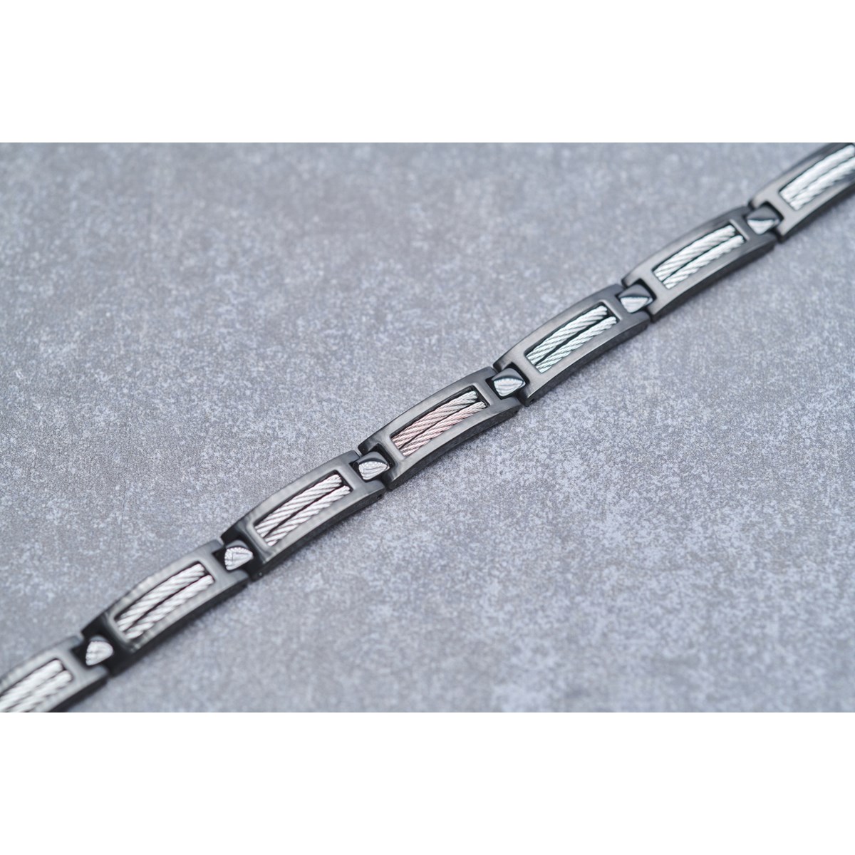 Bracelet souple Sohan en PVD