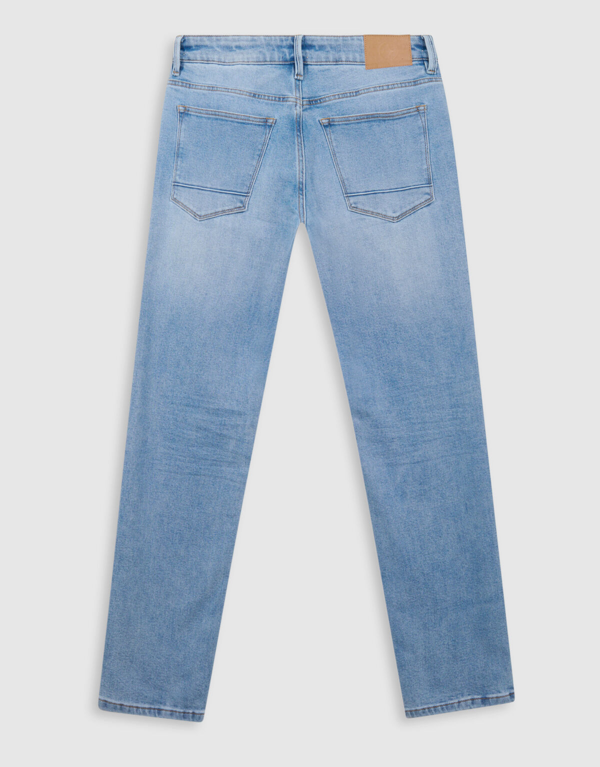 Slim Straight Fit Jeans Lichtblauw L34