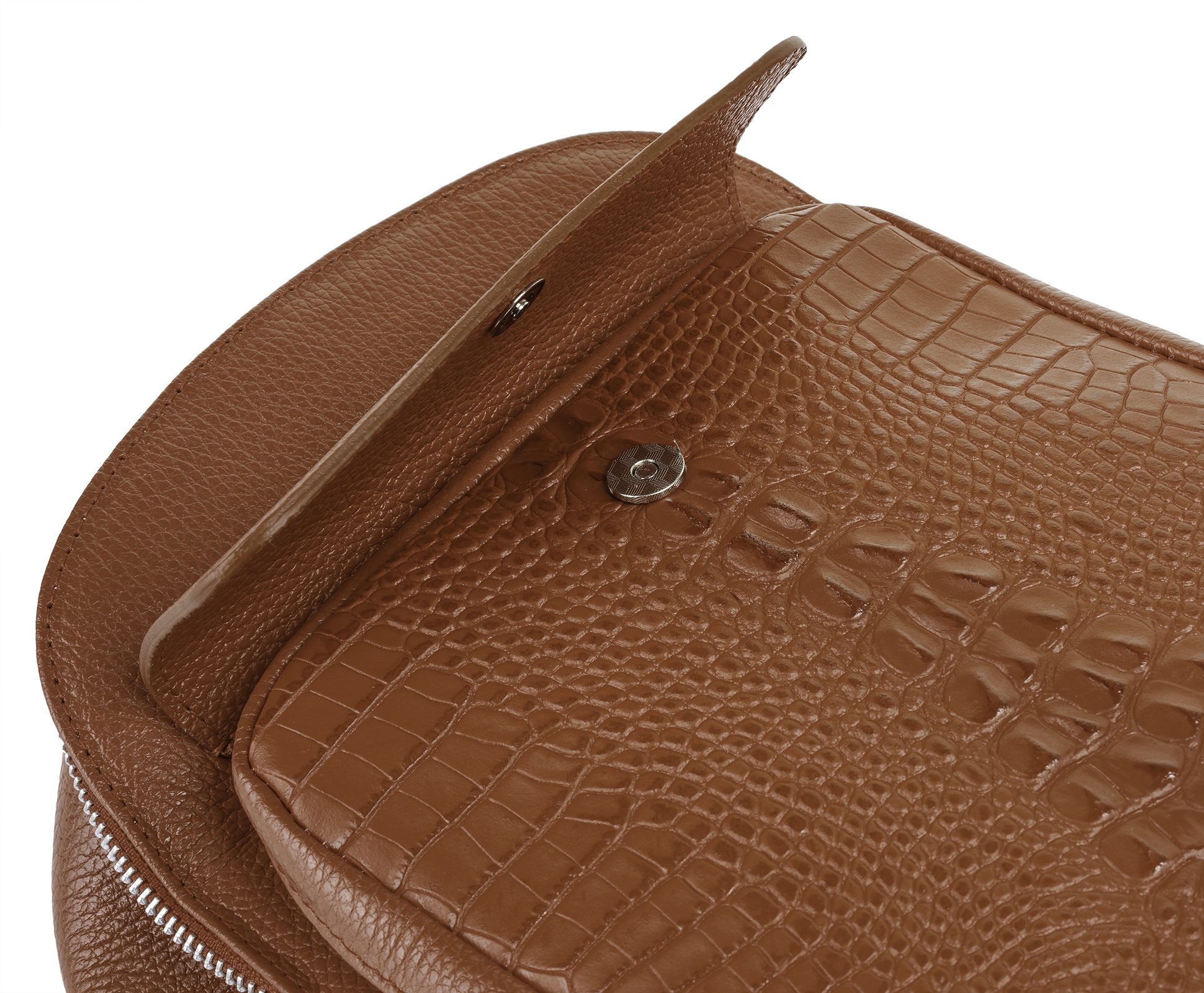 Cluty Cityrucksack echt Leder, Made in Italy