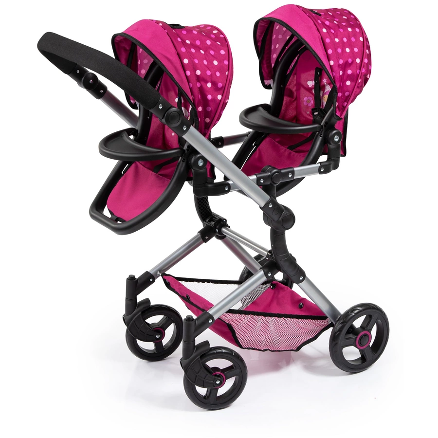 bayer Design Zwillings-Puppenwagen Twin Neo mit Fee