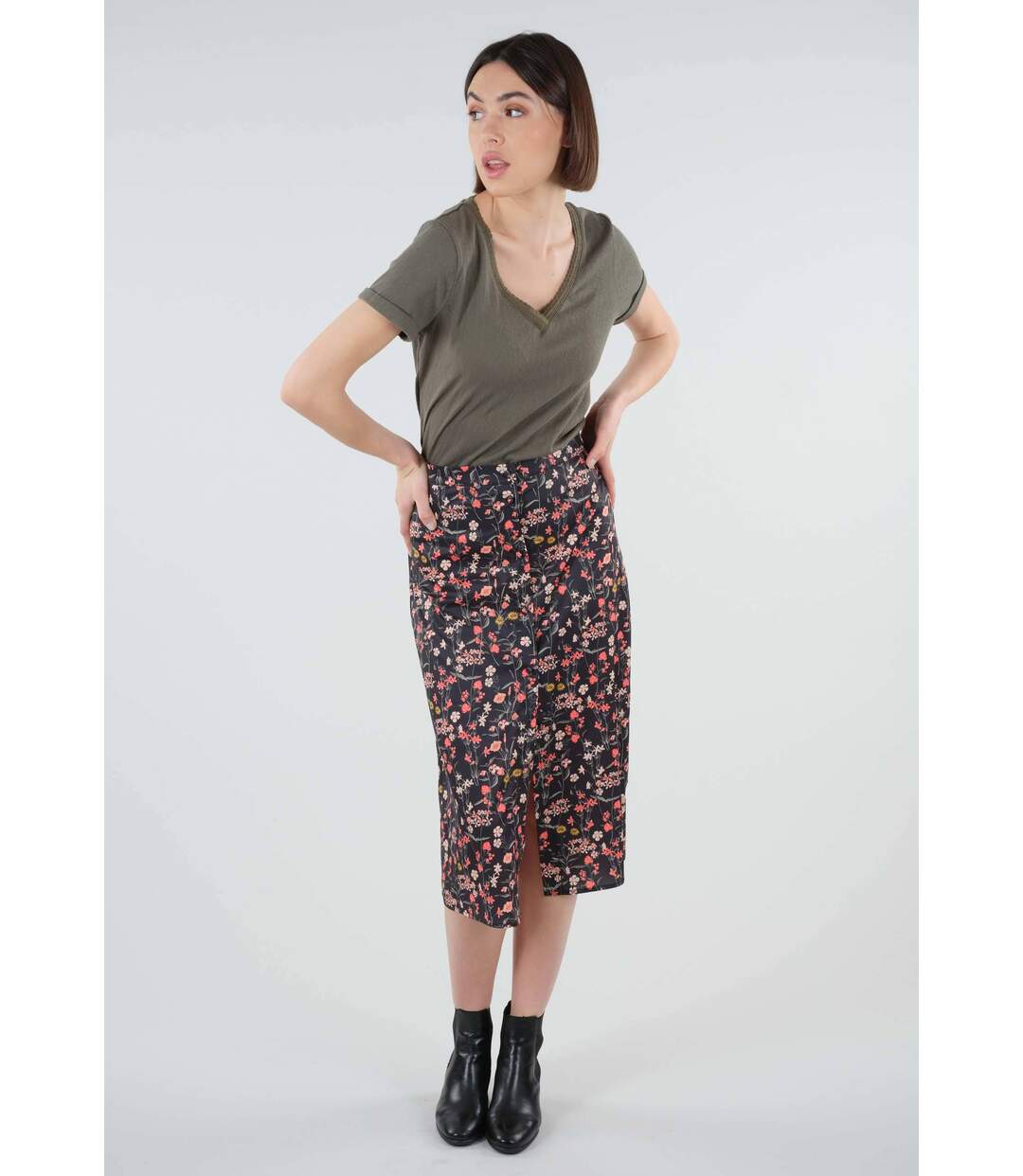 Jupe imprimé floral LAYLA