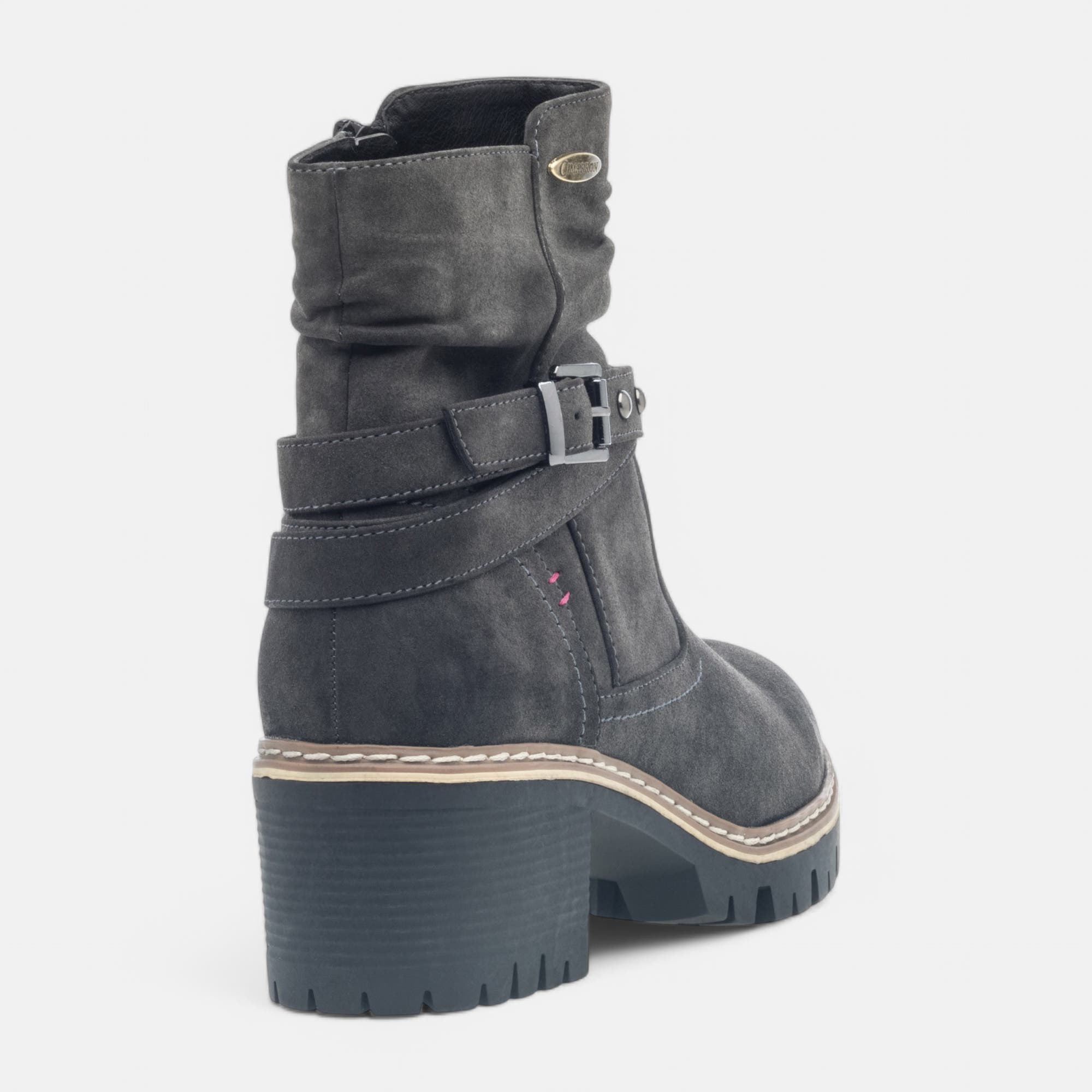 Boots à talon Femme gris