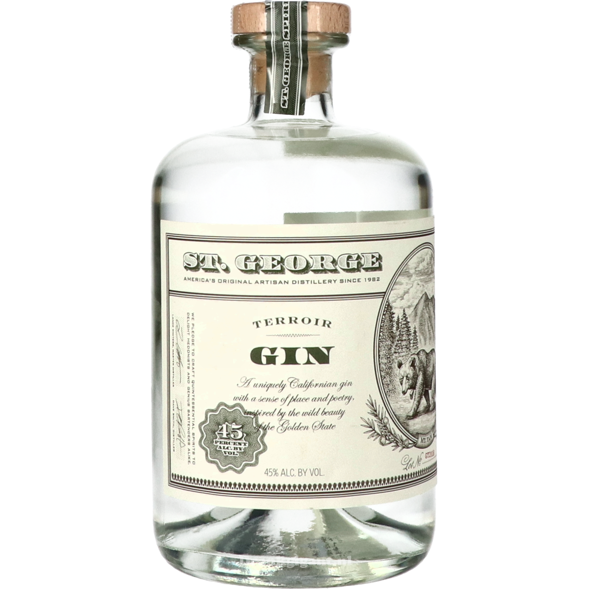 St. George Terroir Gin 70 cl