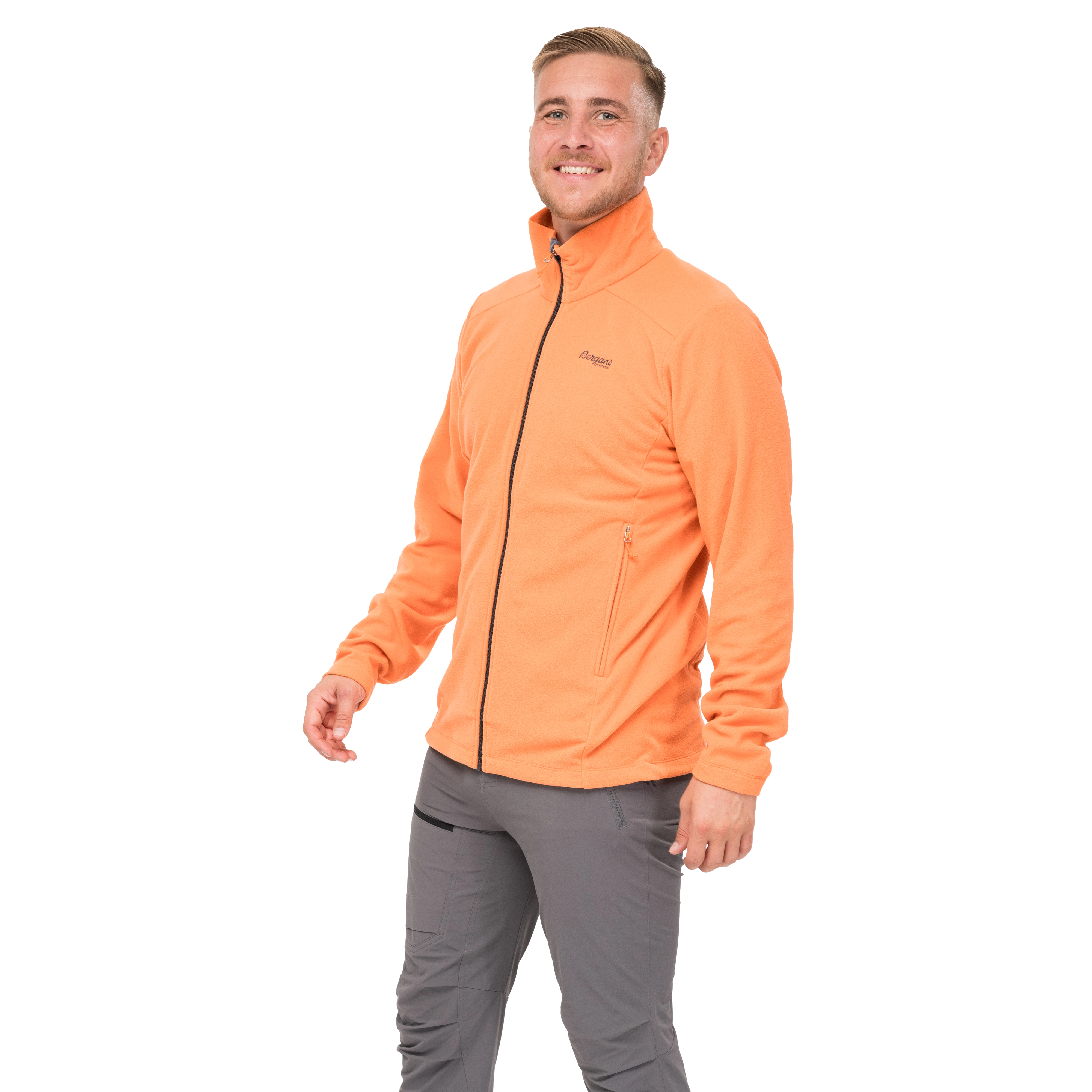 Finnsnes Fleece Jacket Faded Orange