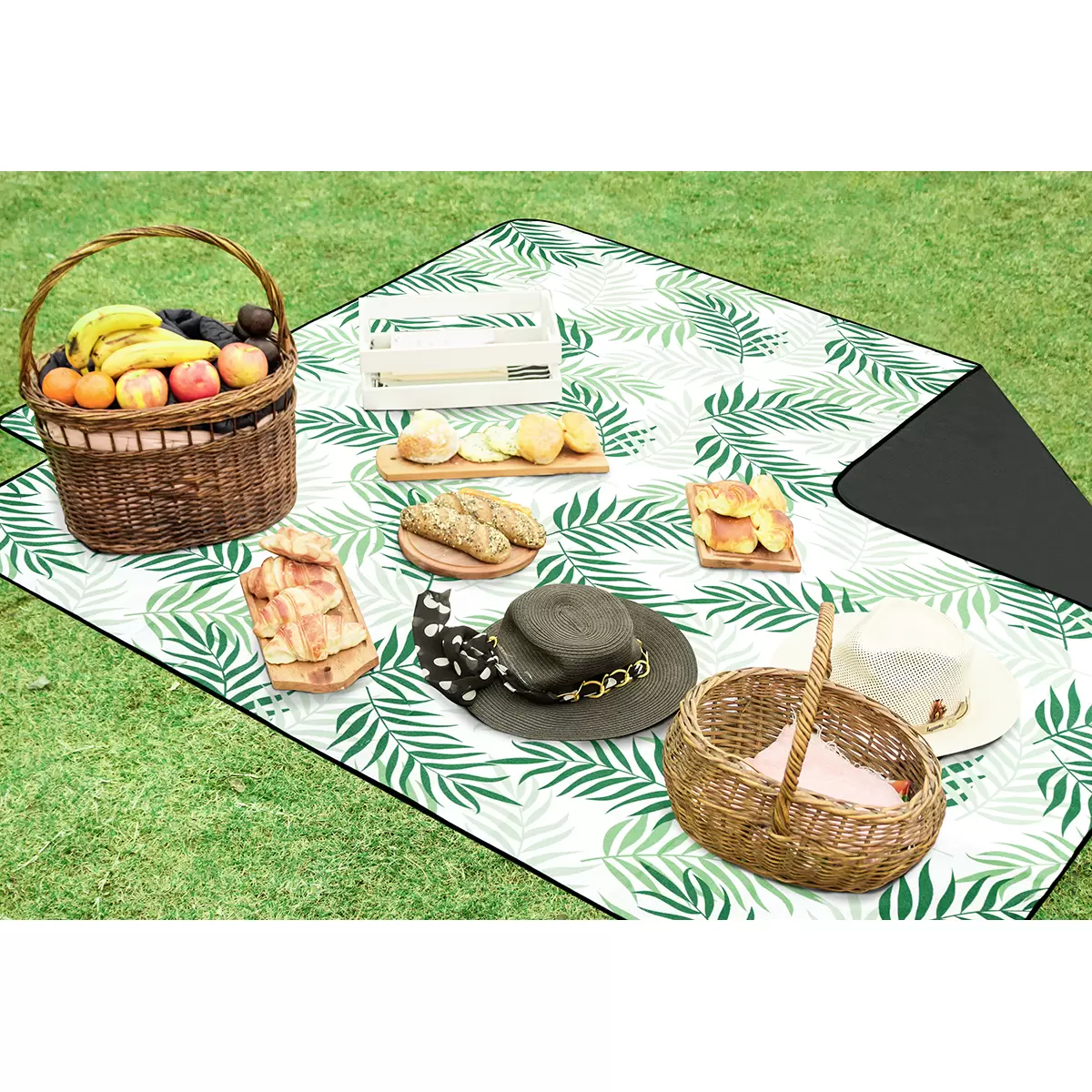 Picknick-Decke Betty grün