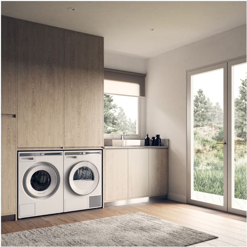 Asko - T411HD.W - Warmtepompdroger - Wit - 11 kg - Energieklasse D