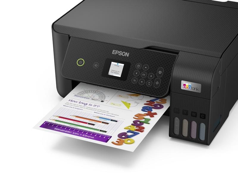 Epson Multifunktionsdrucker EcoTank ET-2870 3-in-1-Multifunktions-Tintenstrahldrucker mit Ecotank-System