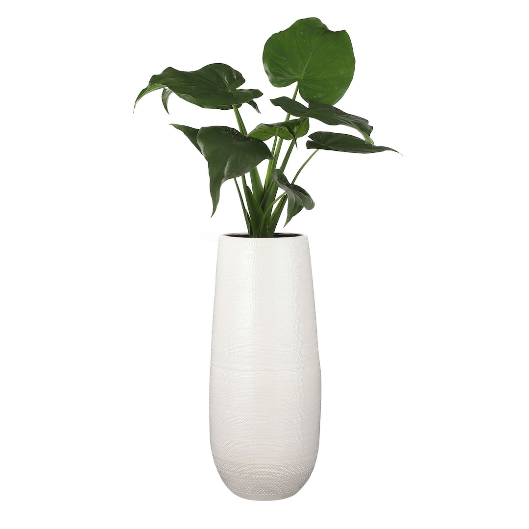 MICA DECORATIONS Bodenvase GABRIEL 60 cm weiß