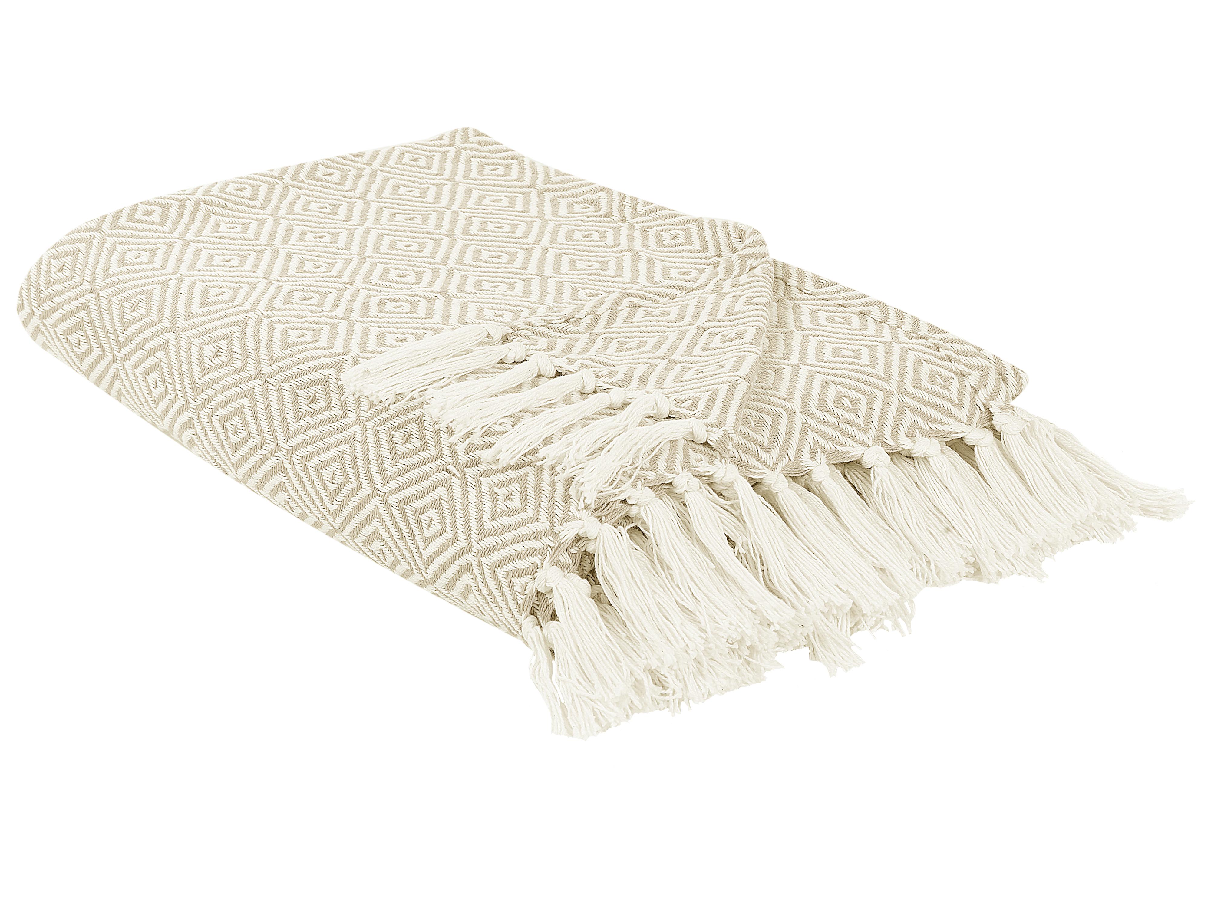 Sprei TOUTLI Katoen 220 x 240 cm Lichtbeige