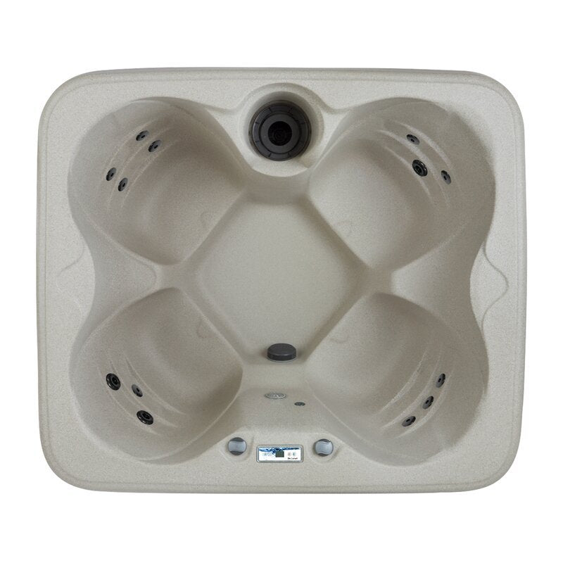 Banheira de Hidromassagem Retangular Lifesmart Spas LS100 para 4 Pessoas com 13 Jatos - Sistema Plug and Play