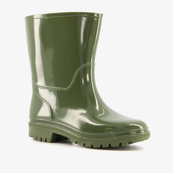 Groene kinder regenlaarzen