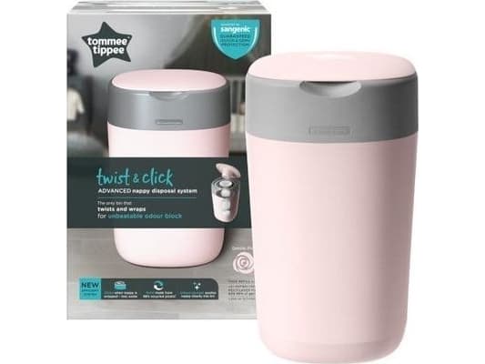 TOMMEE TIPPEE beholder for bleier Sangenic Twist&Click, rosa, 85100202