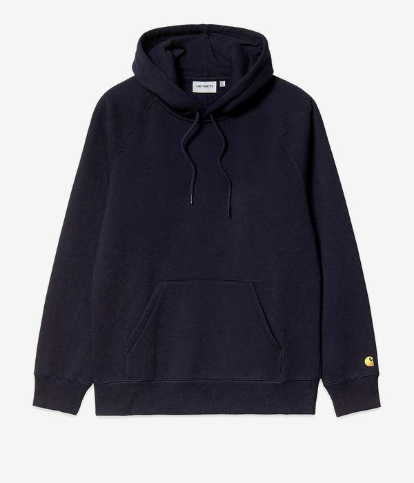 Carhartt WIP Chase Hoodie (dark navy gold)