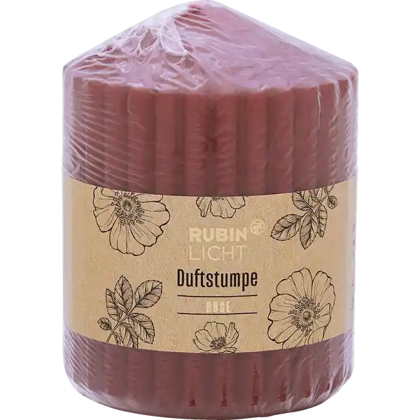 Rillenduftstumpe spitz rot