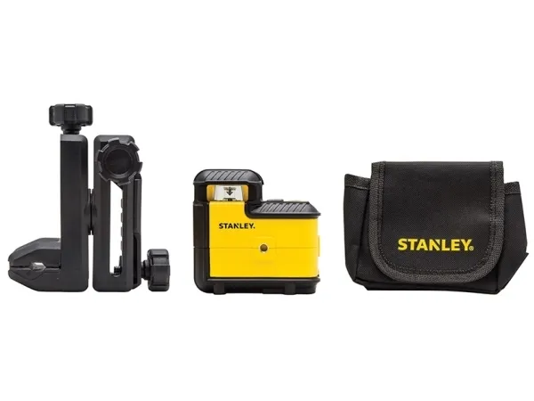Stanley SLL360, 25 m, 0,4 mm/m, Grøn, Linjeniveau, Sort, Gul, Batteri