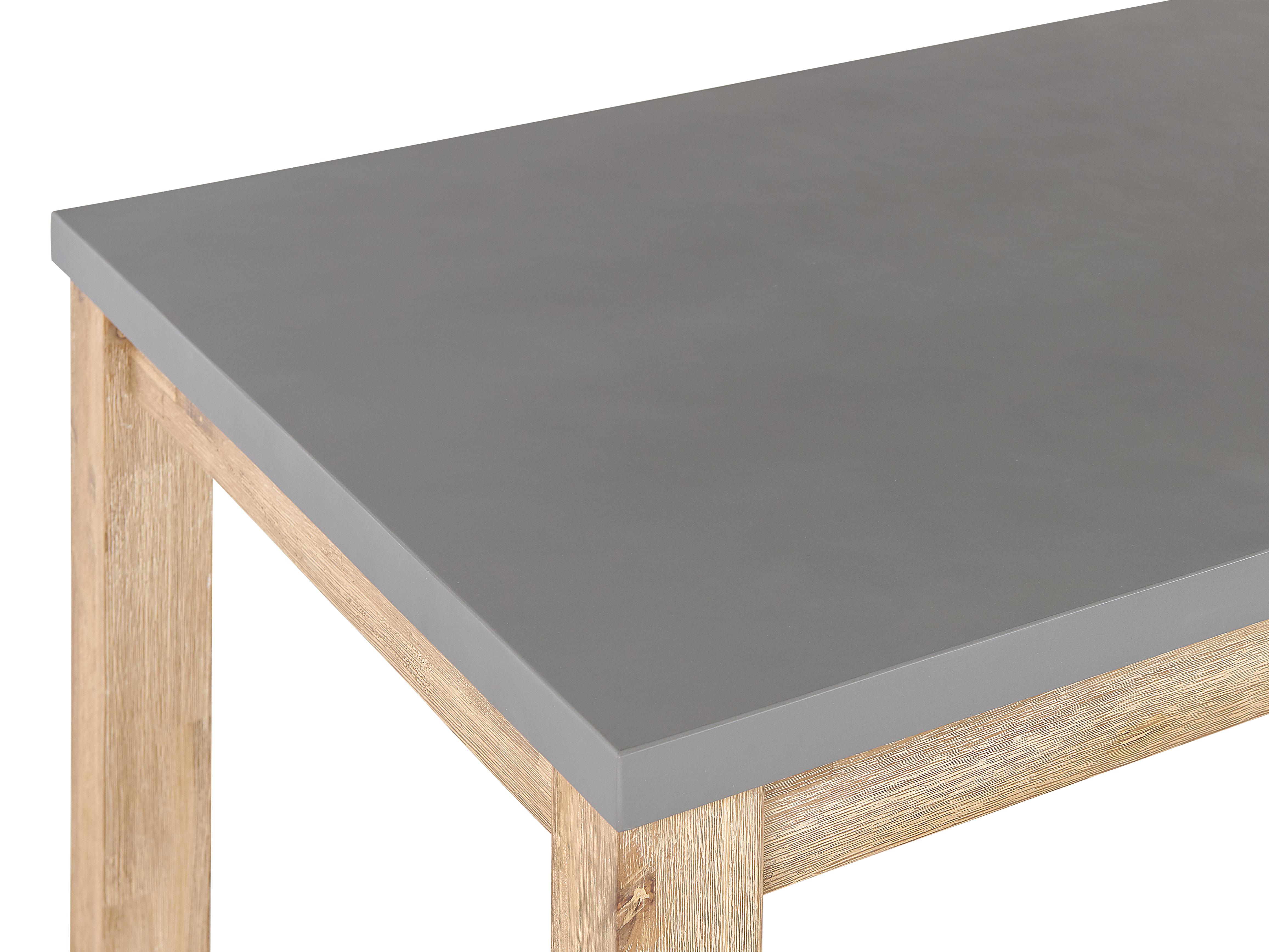 Tuin eettafel OSTUNI 180 cm 90 cm Beton Grijs