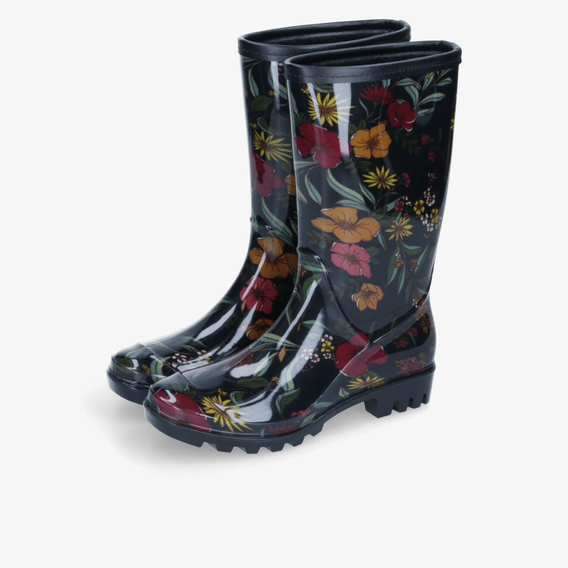 street shoes Damen Gummistiefel schwarz