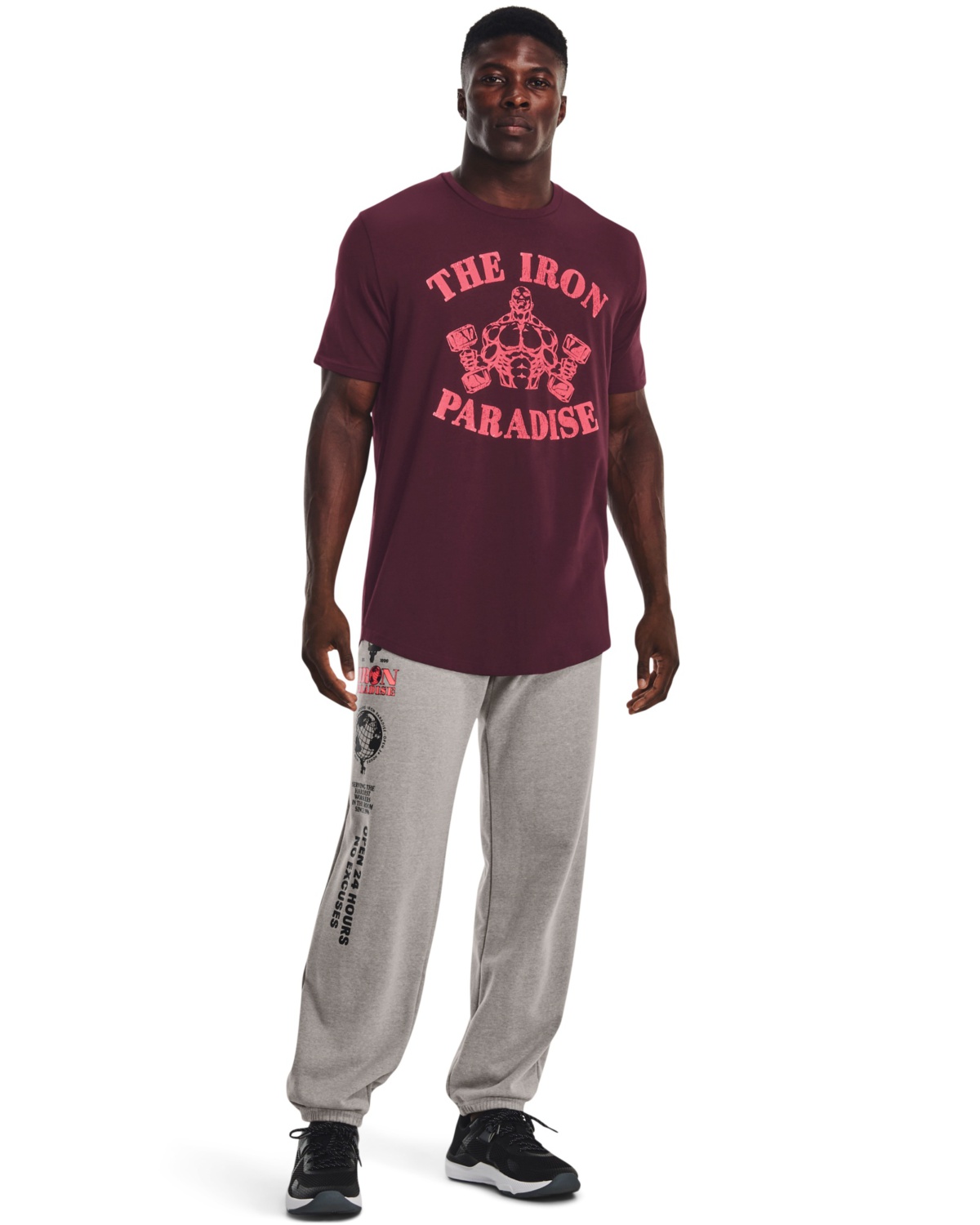 Under Armour Project Rock IPBC SS Red
