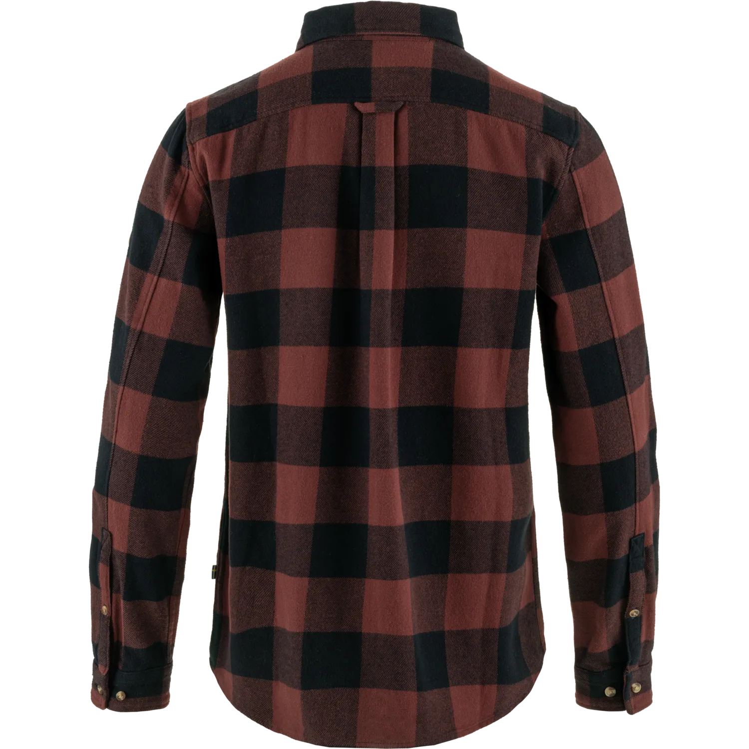 Fjällräven Övik Heavy Flannel Shirt W Dark Navy-Maroon