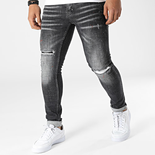 Jean Skinny 709 Gris Anthracite