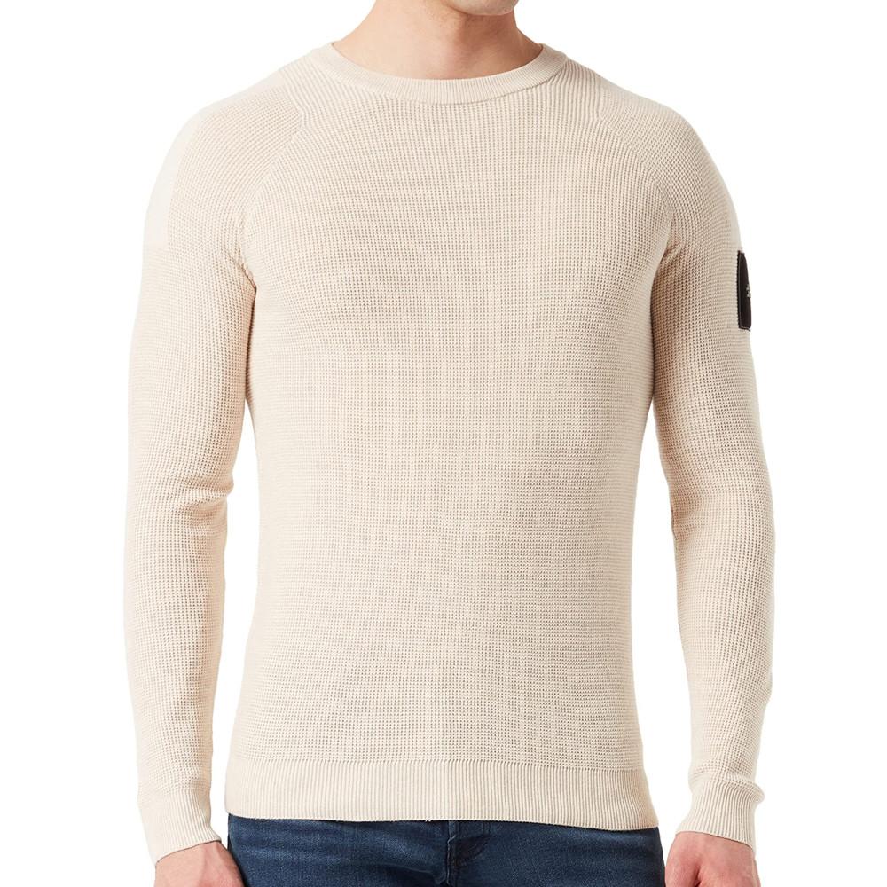 Jack & Jones Pull Beige Homme Jack & Jones Classic Spring