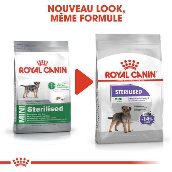 Croquettes petit chien stérilisé Mini Sterilised 8kg
