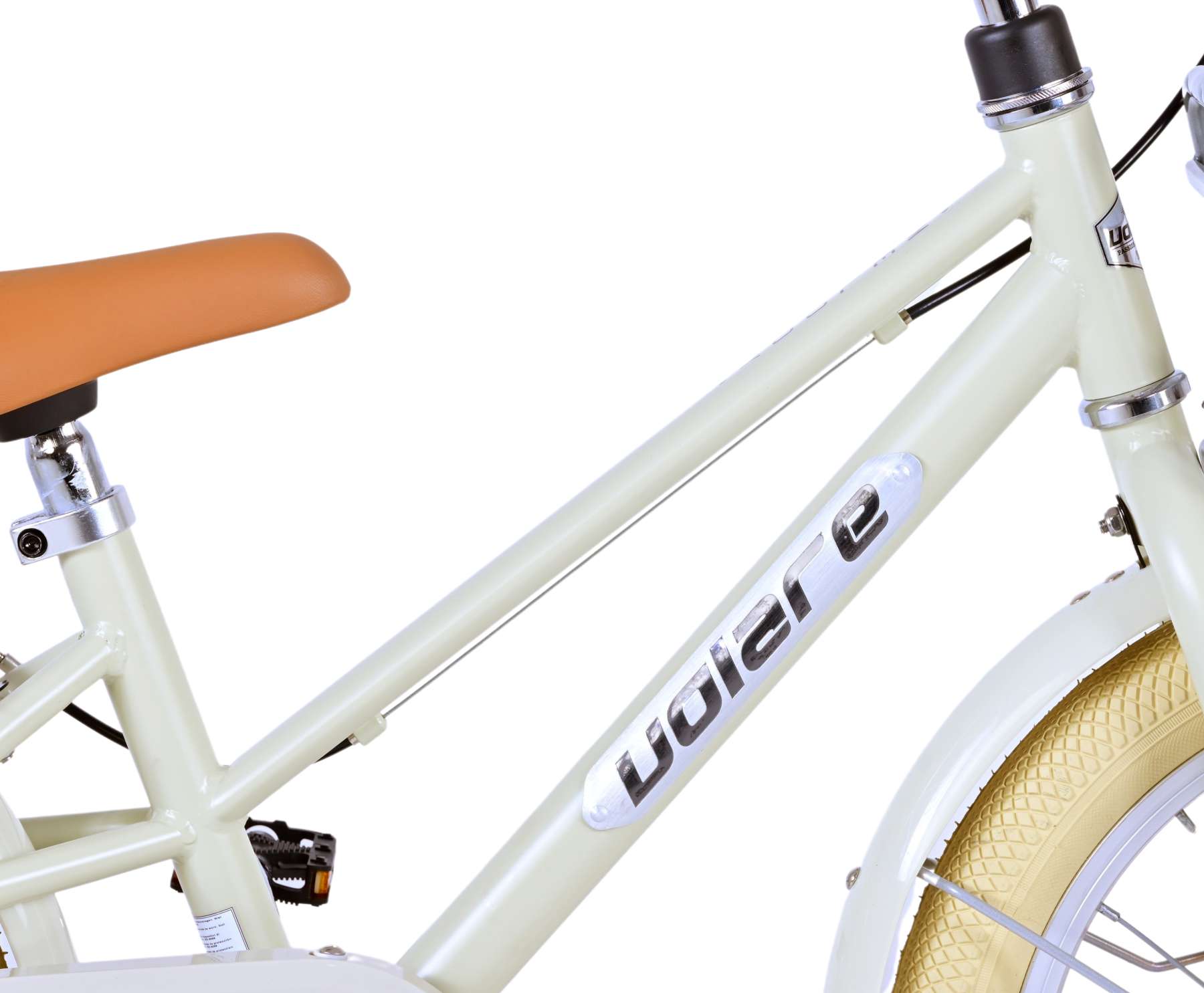 Kinderfahrrad Melody Fahrrad für Mädchen 16 Zoll Kinderrad in Sand