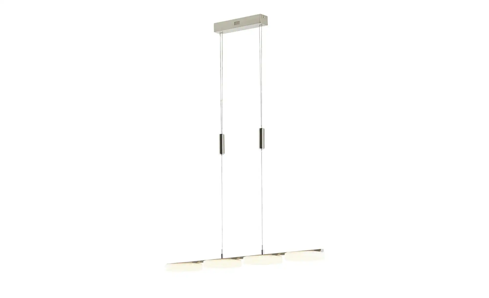 KHG LED-Pendelleuchte, 4-flammig, Nickel-matt