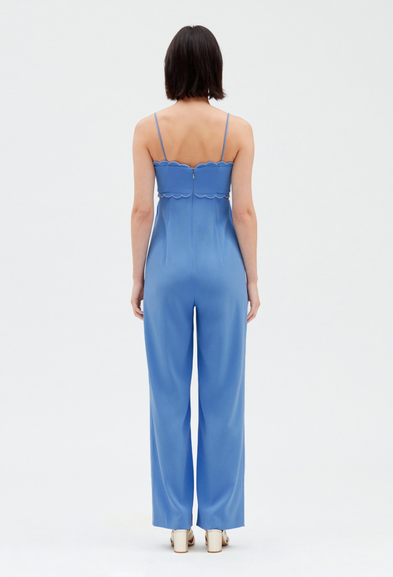 Combinaison pantalon bleue