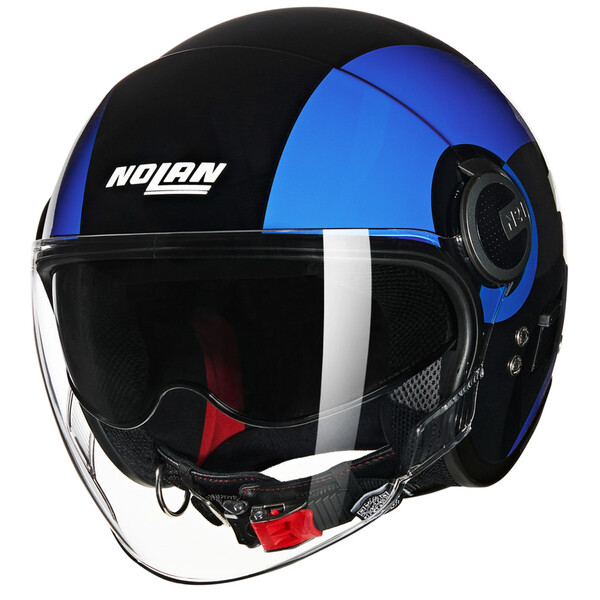 Nolan - Casque N21 Visor Bicromo Noir / Bleu / Brillant