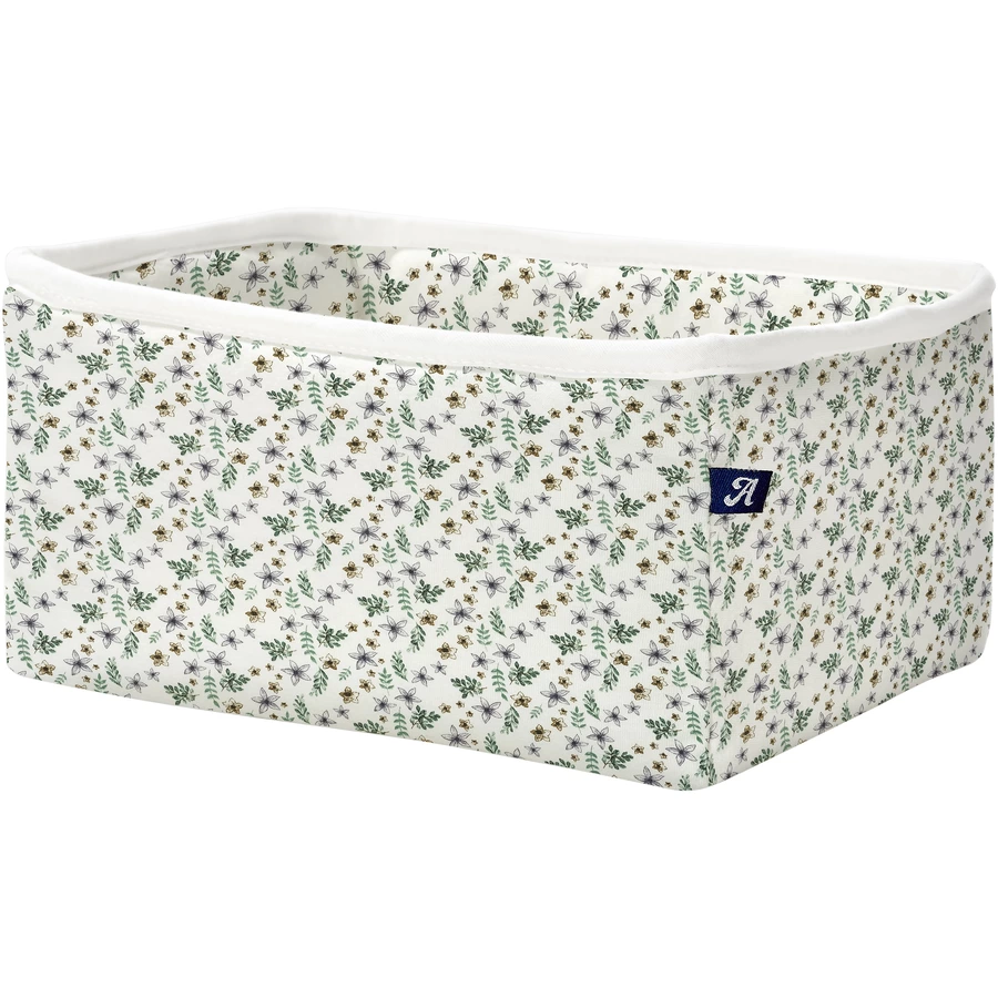 Alvi® Utensilo eckig Petit Fleurs grünweiß