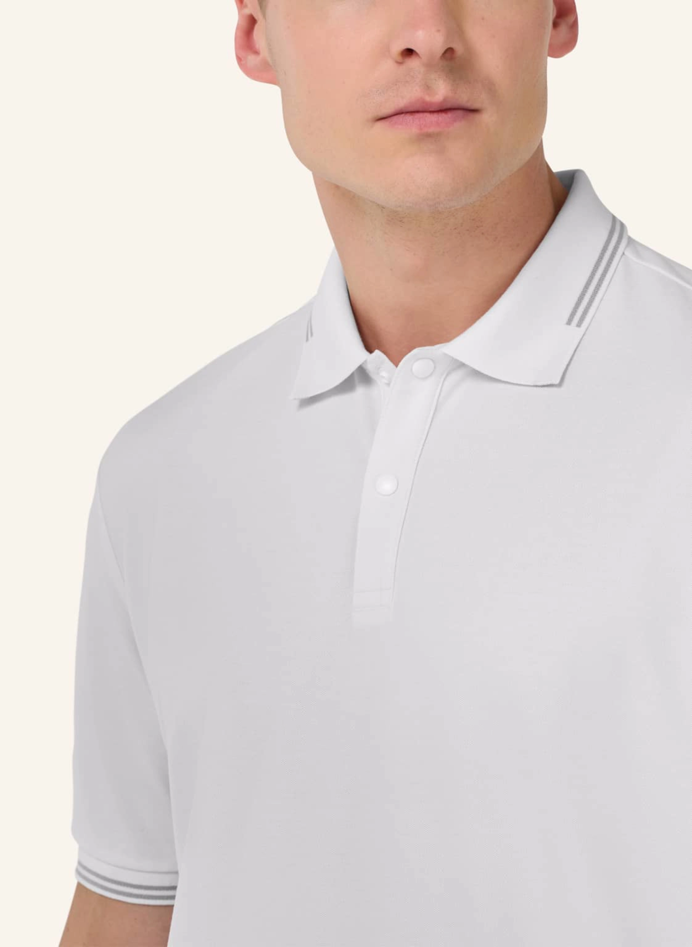 BOGGI MILANO Piqué-Poloshirt