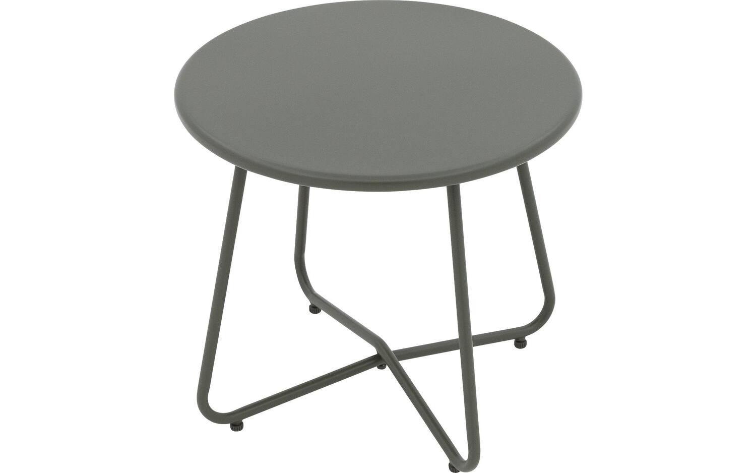 Goossens Tuintafel Must in Aluminium poedercoating groen