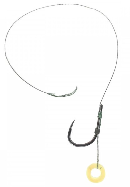 Bas de ligne feeder Owner 56935-FDB2 Pel Band (6 pièces) (10cm)