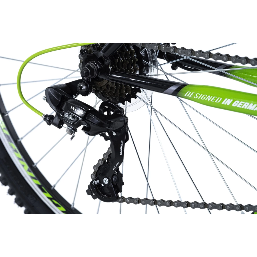 KS Cycling Mountainbike Fully ATB 26 Topeka Schwarz-Grün