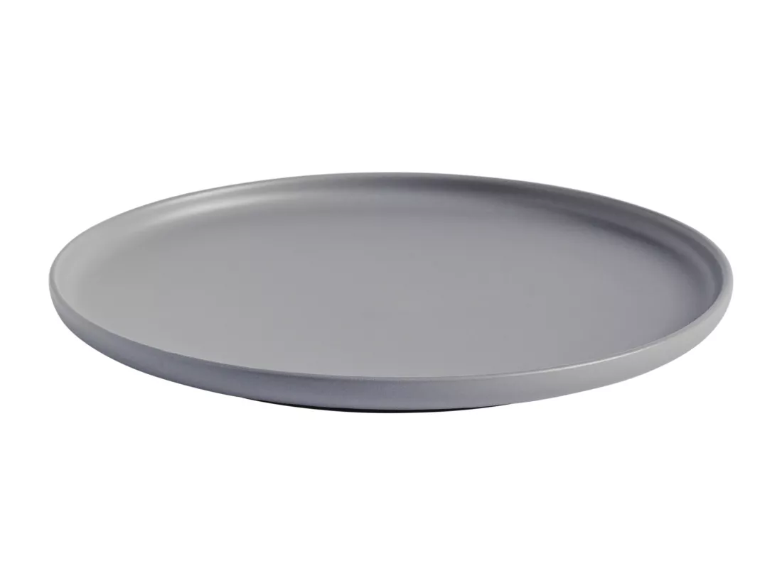 Assiette Plate Kendrick Gris Clair 2.2 x 27.3