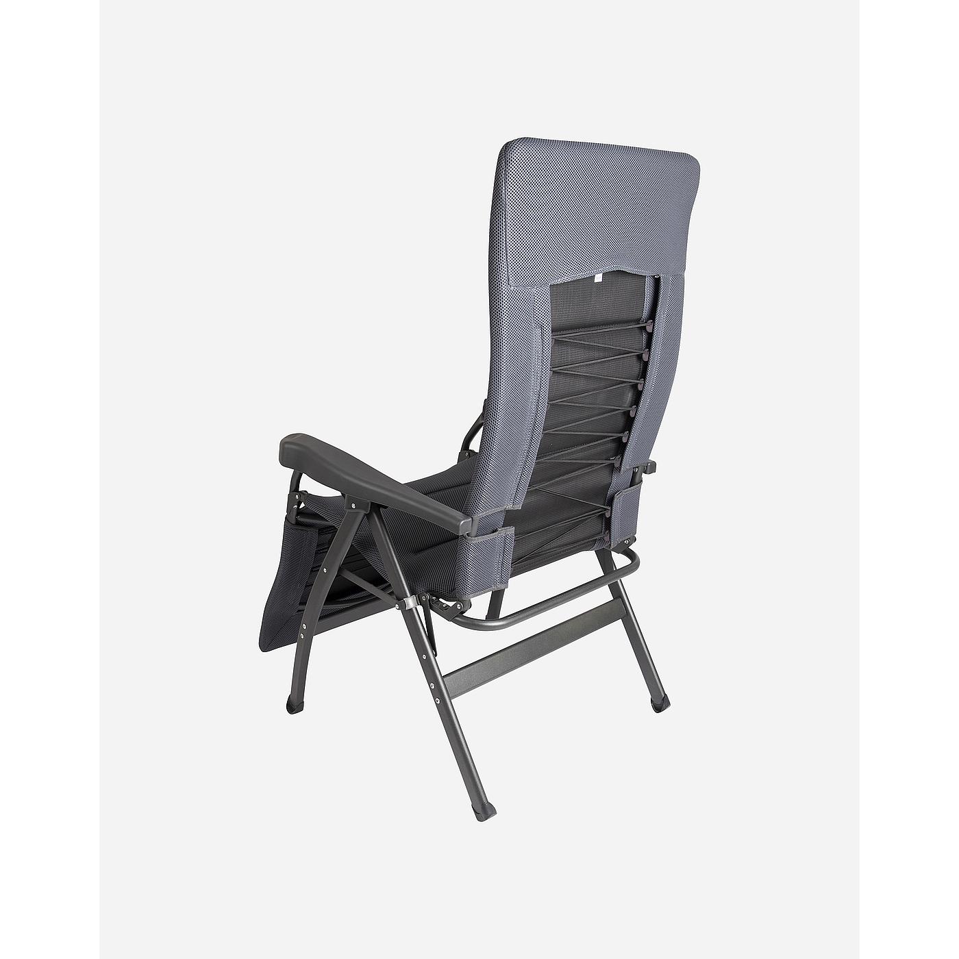 Crespo AP-242 Air-Deluxe Grey Ergonomisch relaxstoel