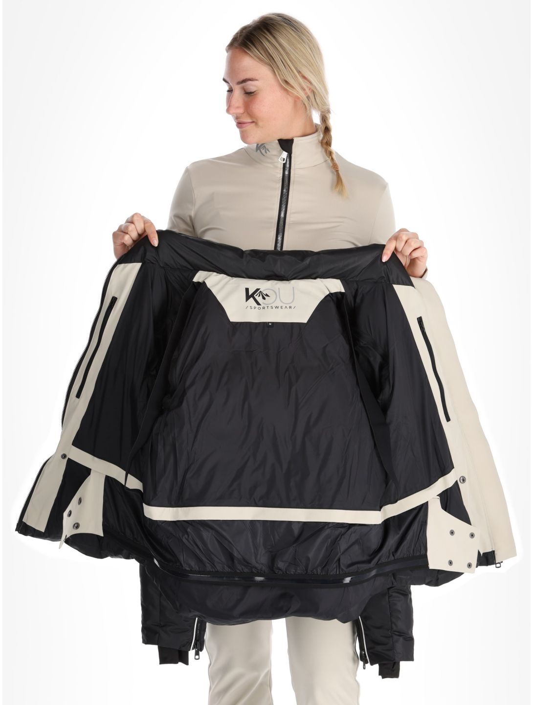 Alpine elegance ski-jas dames
