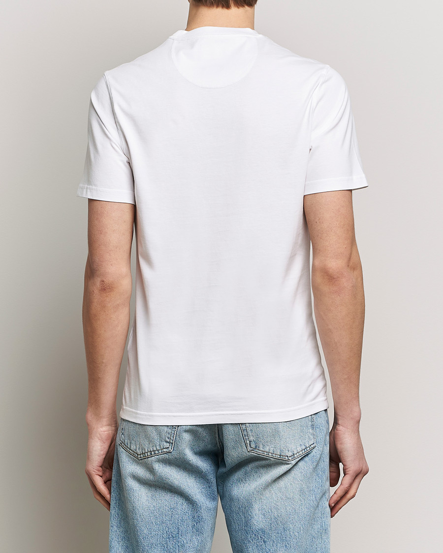 Barbour International Small Logo T-Shirt White/Black