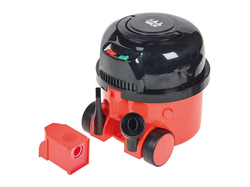 Casdon Spiel-Haushaltsgerät Staubsauger Henry Batteriebetriebener Kinderstaubsauger mit Saugfunktion