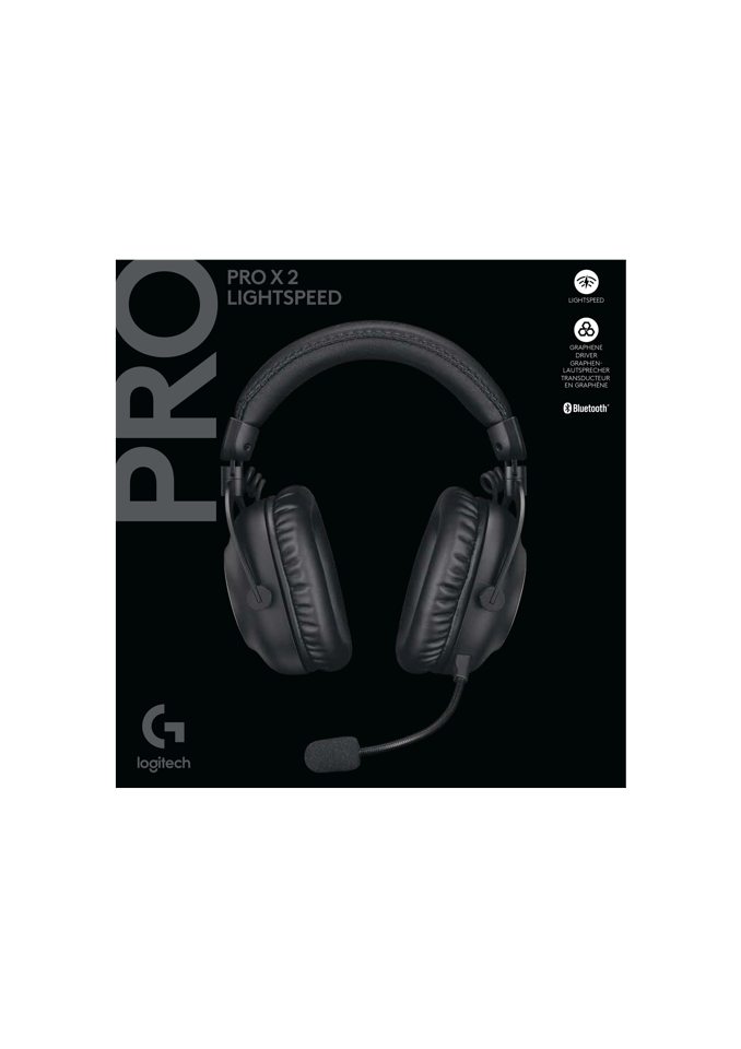 Logitech - PRO X 2 LIGHTSPEED Wireless Gaming Headset