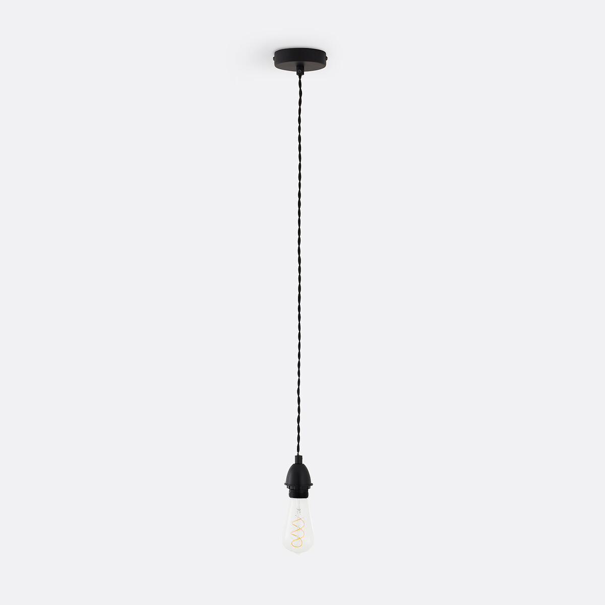 LA REDOUTE INTERIEURS<br>Cabo elétrico para luminária pendente E27, Baulind