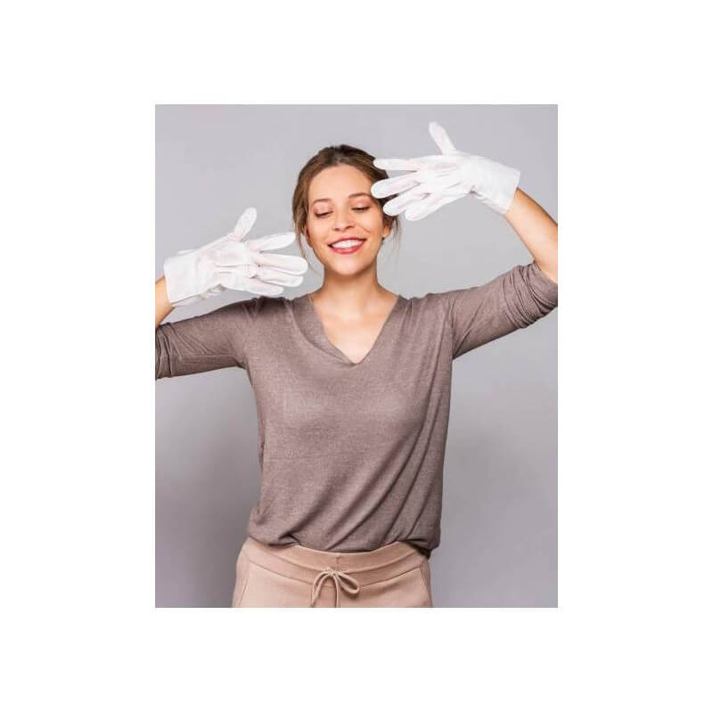 Gants masques nourrissants mains et ongles Huile d'Argan IROHA