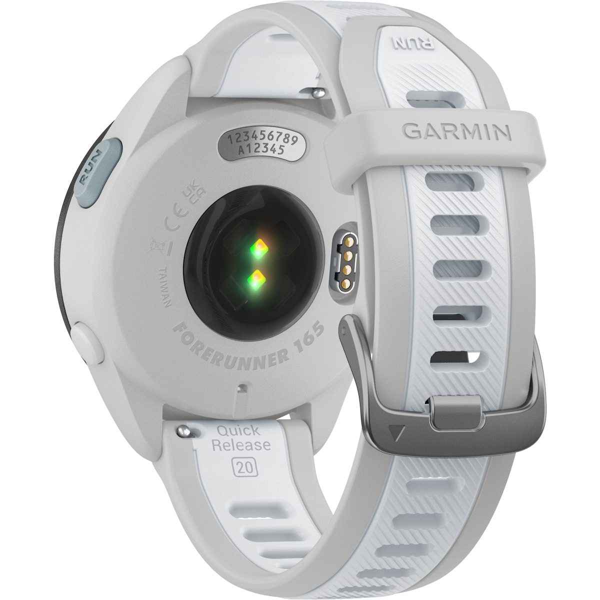 Garmin Forerunner 165 sportsklokke 43mm (hvit)