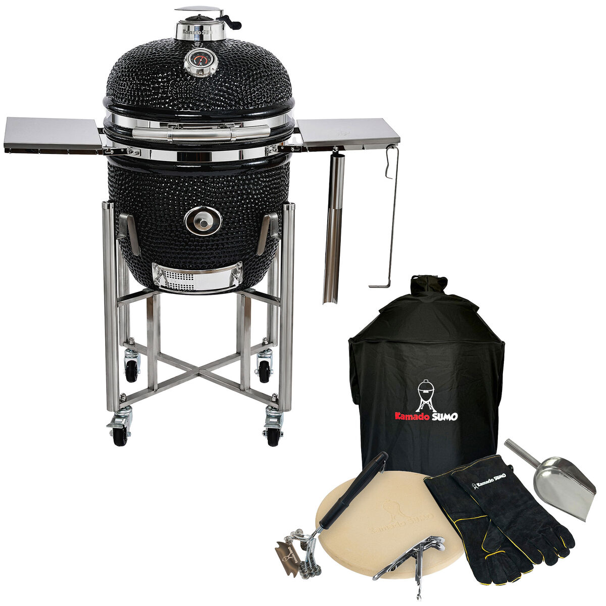 Kamado Sumo Signature Midi kullgrill + tilbehørspakke