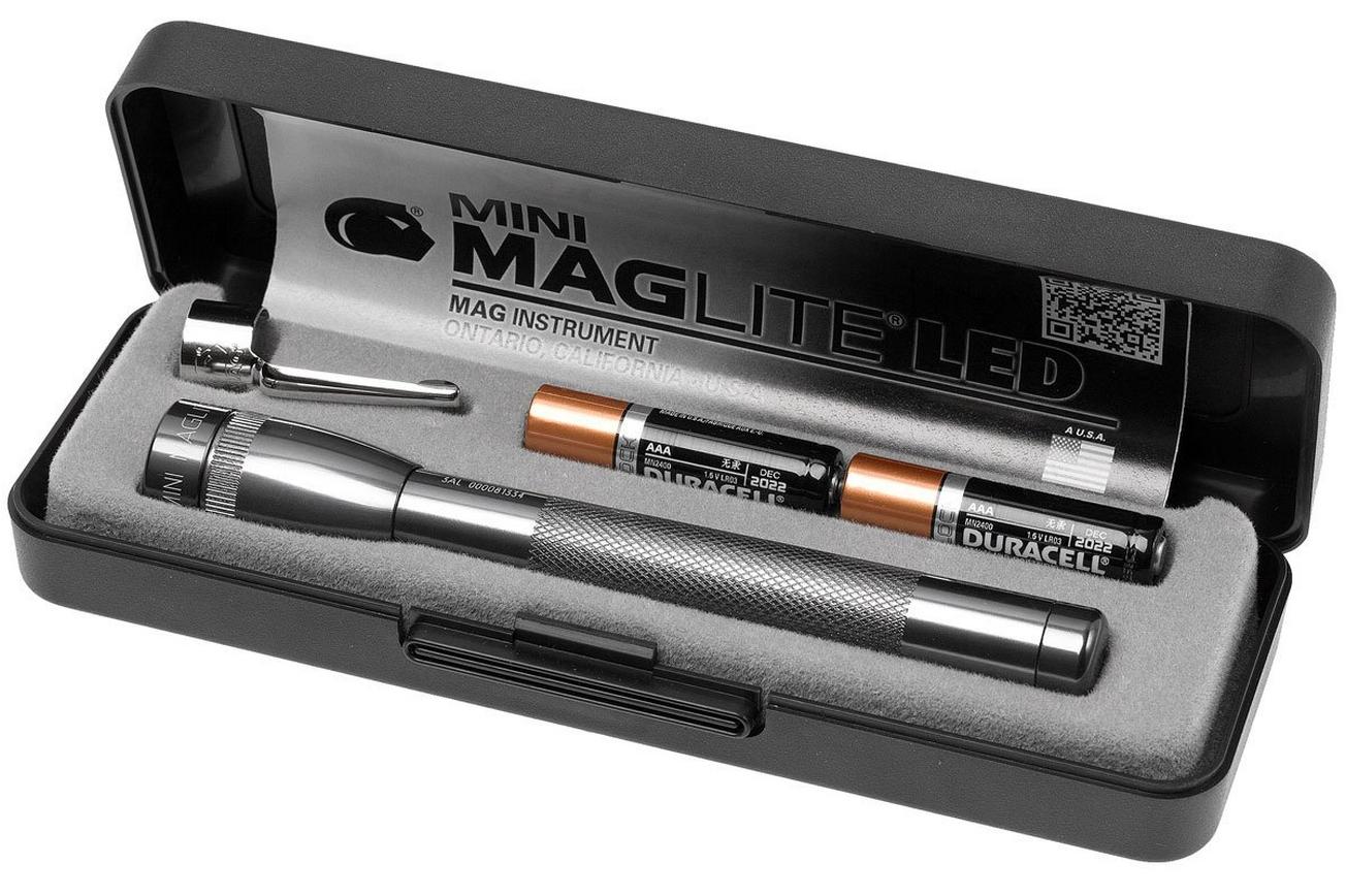 Maglite Mini LED zaklamp AAA, grijs