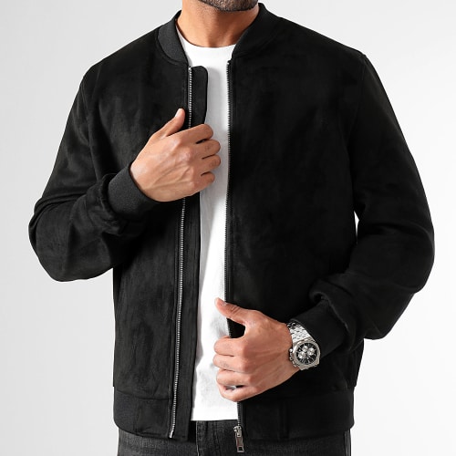 Bomber Suédine 0322 Noir