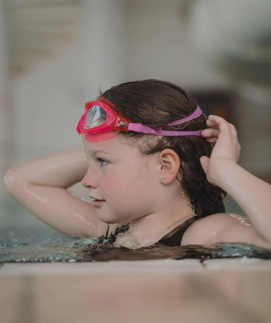Watery svømmebriller til børn - Mantis 2.0 - Atlantic Pink/klar