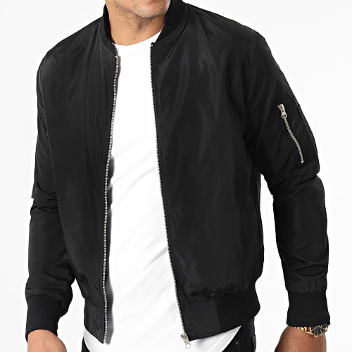 Veste Bomber Slim Fit 0058 Noir