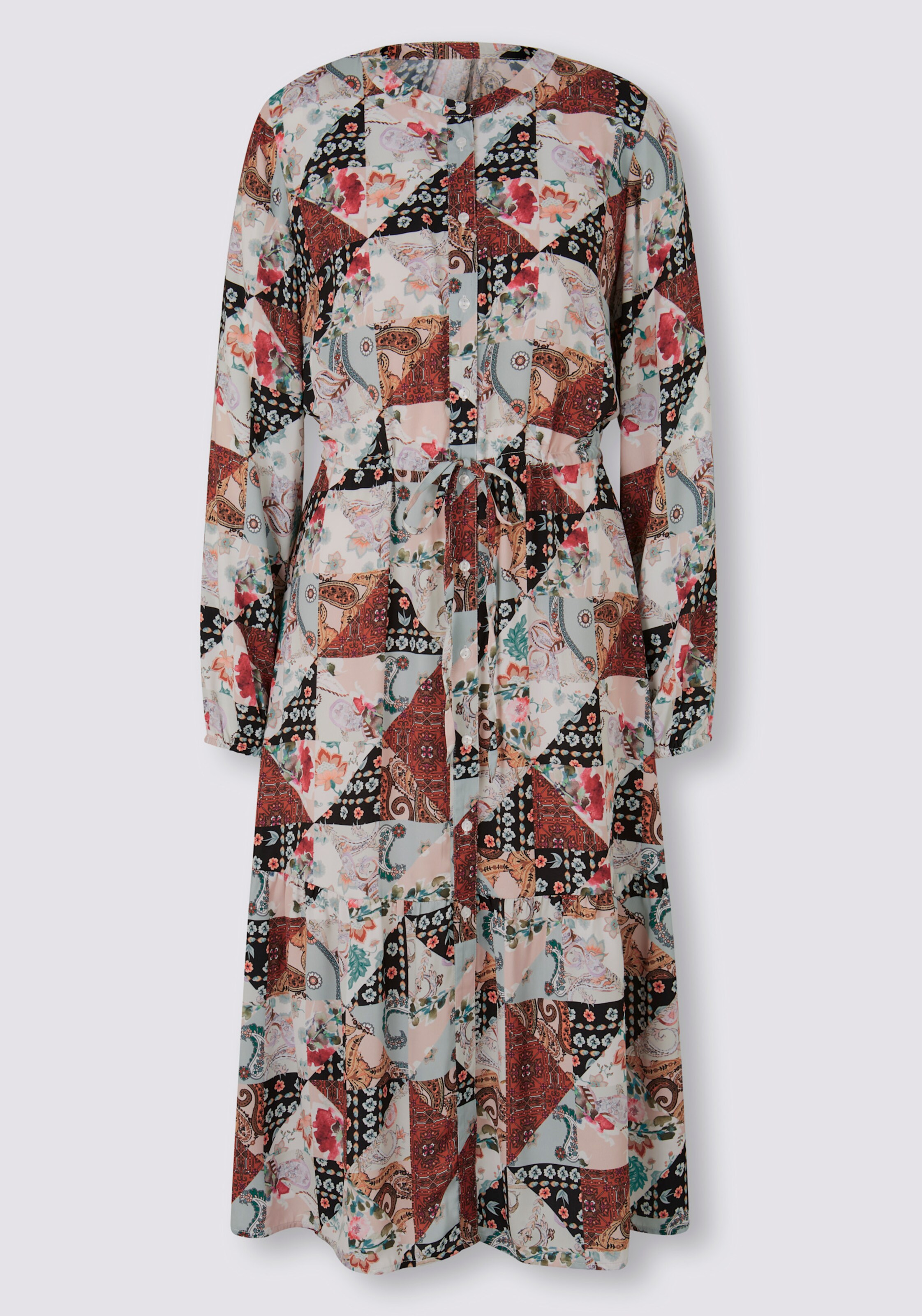 Druck-Kleid